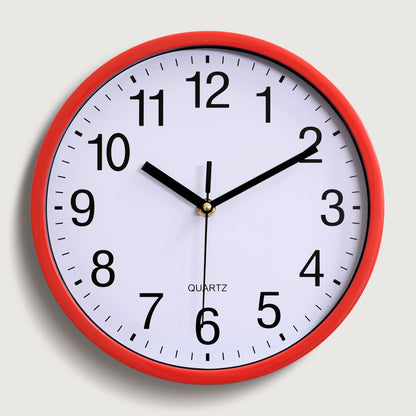 Klassenzimmer Kinderzimmer Stille Wanduhr 10 Zoll
