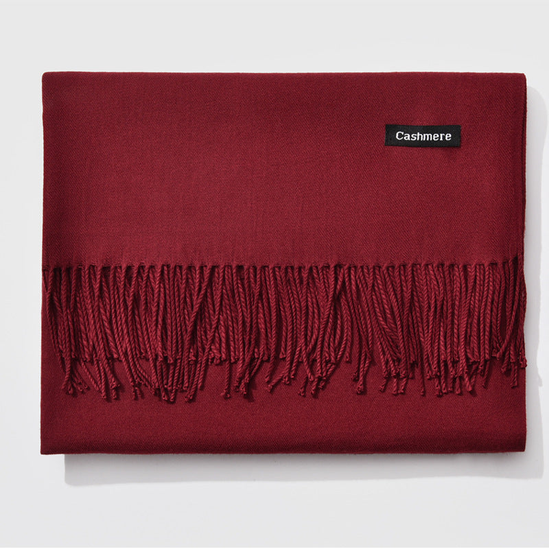 Frendorf | Neue Damen Winter-Schal Monochrome  Vielfalt Warm Klassische Schal