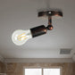 Frendorf | Georgian Mini Wandlamp met Open Peertje Rustieke Stijl 1 Hoofd Slaapkamer Verstelbare Wandverlichting in Antiek Messing / Verweerd Koper