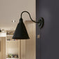 Frendorf | 1 Licht Geconfectioneerde Wandlamp met Stekkerkabel Industriële Zwarte Metalen Wandlamp voor Voordeur