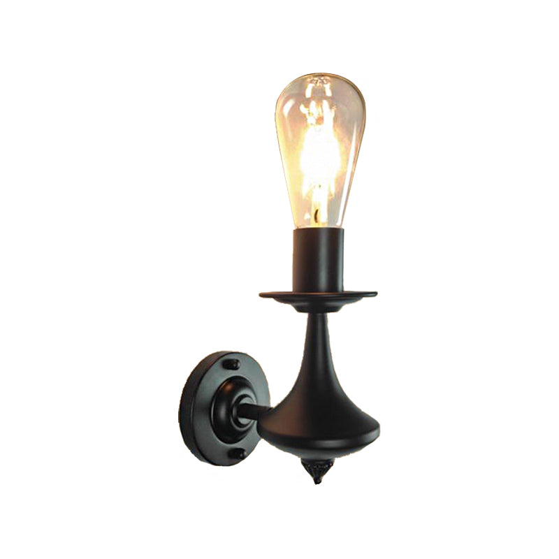 Frendorf | Metalen Exposed Bulb Wandverlichting Industrieel 1/2 Licht Eetkamer Wandlamp Armatuur