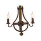Frendorf | Rustikaal Kaars Wandverlichting Rustieke Stijl Metaal 1/2/3-Lichts Eetkamer Wandlamp