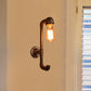 Frendorf | 1 Kop Wandlamp met Waterpijp Metaal Schaduw Industrieel Stijl Corridor Wandlamp in Brons