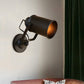 Frendorf | Zylinder Metallic Wandleuchte Antik Stil 1 Licht Wohnzimmer Wandmontierte Leuchte in Schwarz/Rost