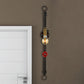 Frendorf | Dunkelrost Rohr Wandbeleuchtung mit Ventil Vintage Stilvolles Metall 1 Licht Wohnzimmer Wandleuchte