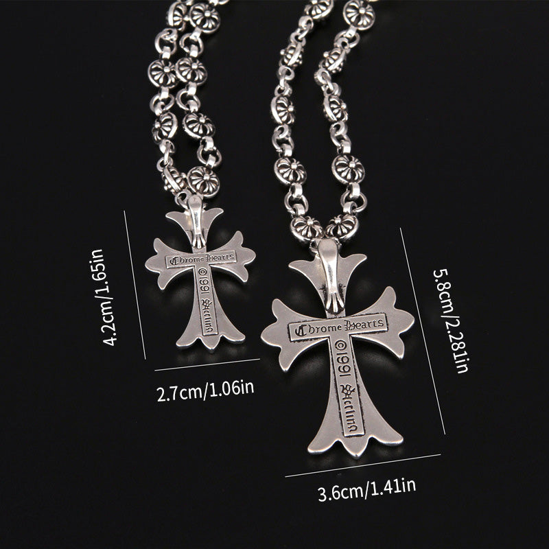 Frendorf | Gothic Kreuz Anhänger Halskette