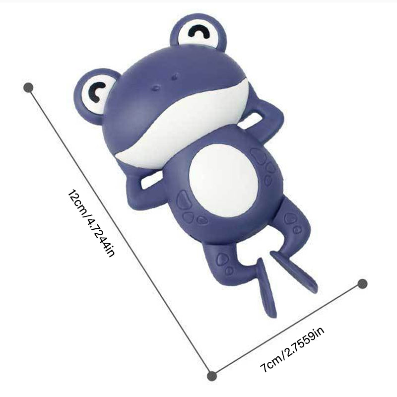 Frendorf | Baby Shower Uhrwerk Süßes Tier Schwimmender Frosch