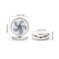Frendorf | BreezeMate Mini-USB Ventilator | Tragbar & Wiederaufladbar | Verstellbar | Wand- & Desktopnutzung