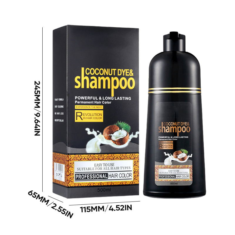 Frendorf | 3 in 1 Schwarze Haar Shampoo Spülung