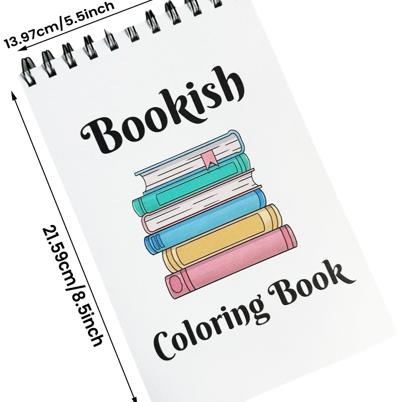 Frendorf | Buchliebhaber Malbuch
