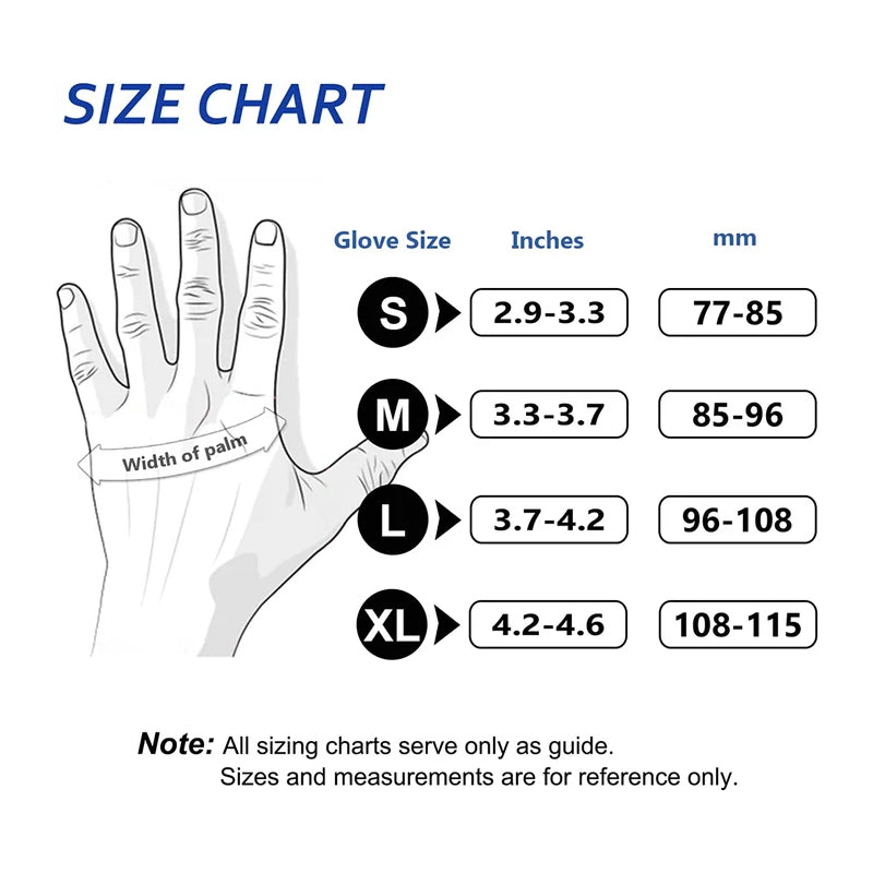 Frendorf | 100 Stück Einweg schwarze Nitrilhandschuhe