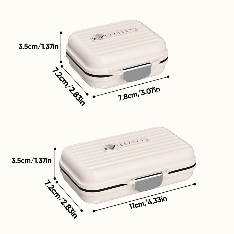 Frendorf | Mini-Tragbare-Tablettenbox