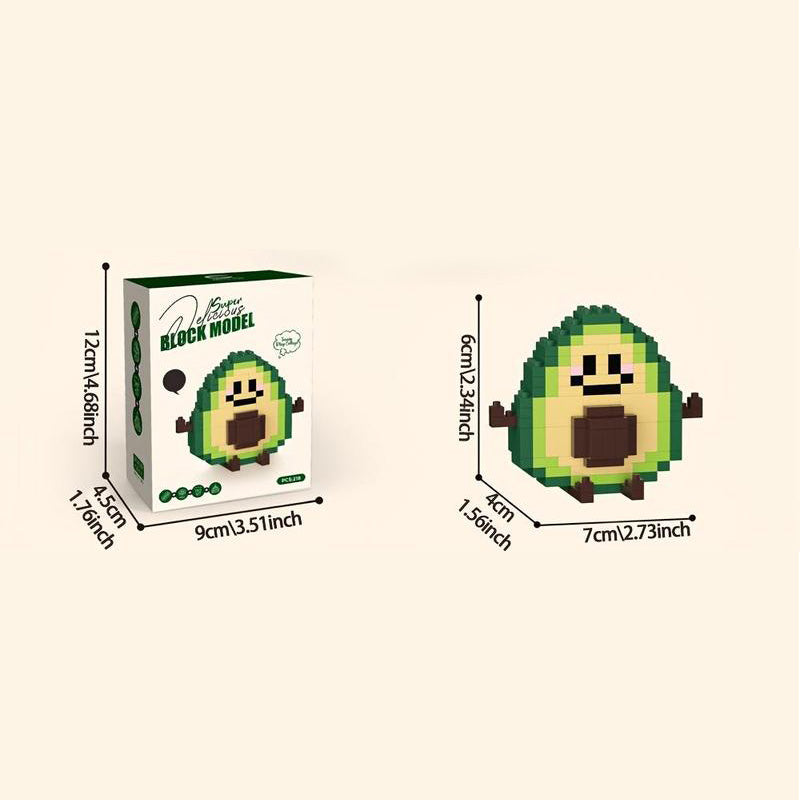 Miniset mit Bausteinen