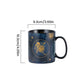Frendorf | 12 Sternzeichen Tasse Kobaltblau Keramische Kaffeetasse