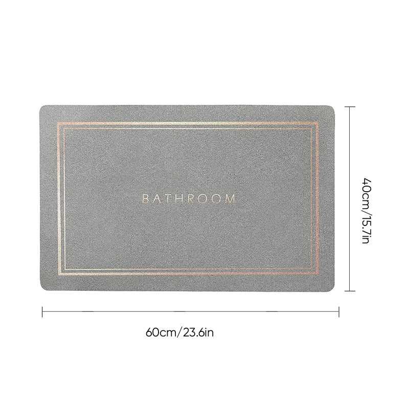 Frendorf | Minimalist Superabsorbierende Schnelltrocknende Badematte