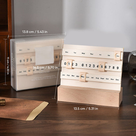 Frendorf | 2024 Holz Ewiger Kalender