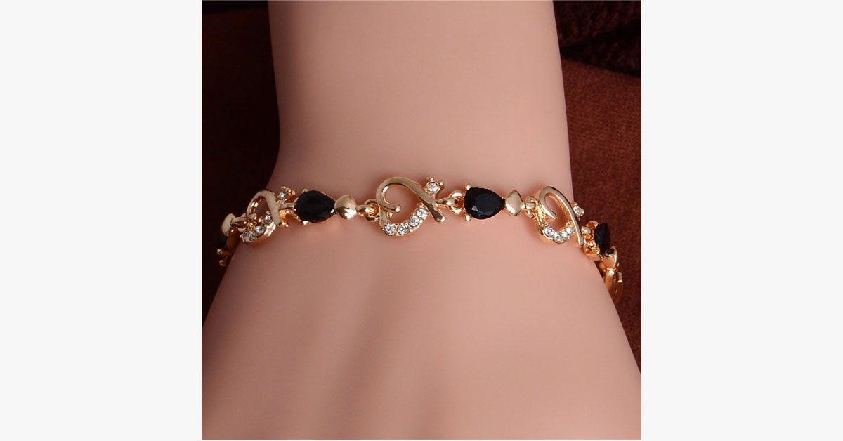 Frendorf | Herz Tropfen Armband