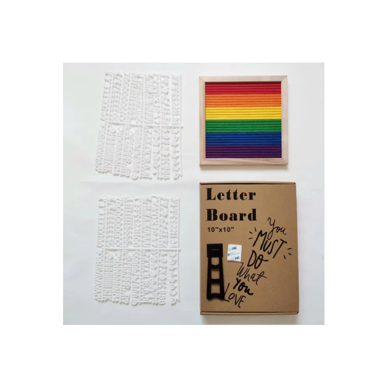 Filz Buchstaben Nachrichtenboard