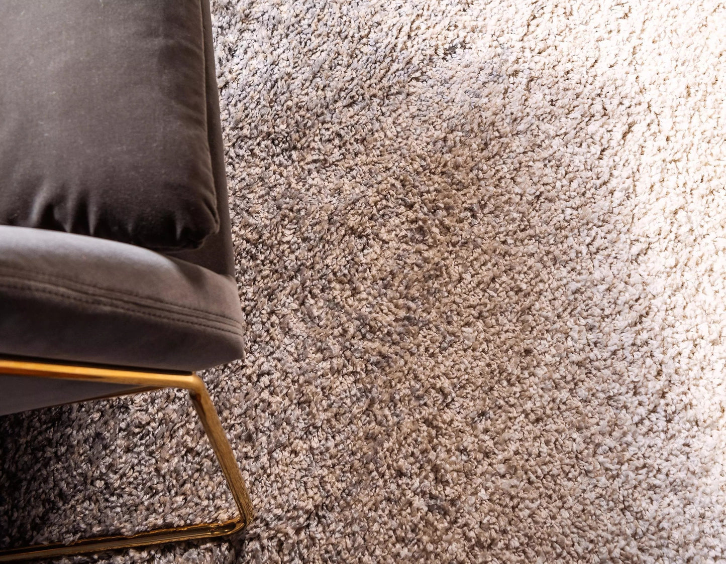 Frendorf | Velviona Gradient Shaggy Teppich | Weicher Hochflorteppich | Modernes Farbverlauf-Design