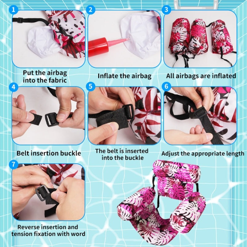 Frendorf | Aufblasbare Schwimmende Poolliege – Strapazierfähige und Bequeme Wasserhängematte