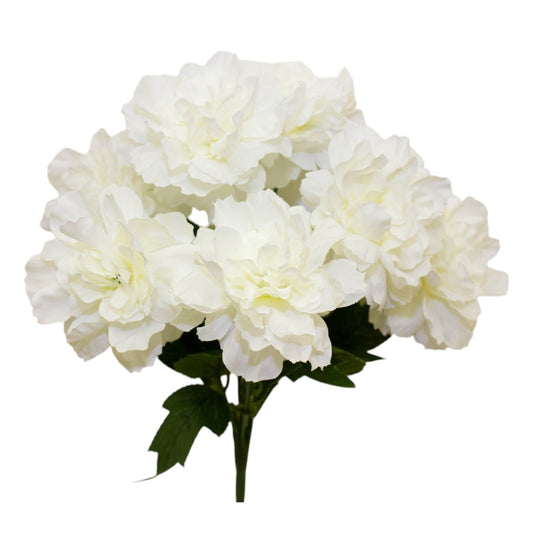 Frendorf | Bouquet Weiße Blume 30 cm - Eleganter künstlicher weißer Blumenstrauß - Perfekt für Blumenarrangements, Tischmittelpunkte, Kränze und Wohnkultur - Langlebig und pflegeleicht