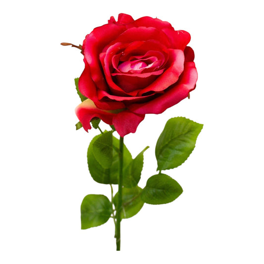 Frendorf | Elegance Rose Stem Schönheit 68 cm - Realistische künstliche Rose mit lebensechten Blütenblättern - Perfekt für Blumenarrangements, Sträuße, Kränze und Wohnkultur - Langlebig und pflegeleicht
