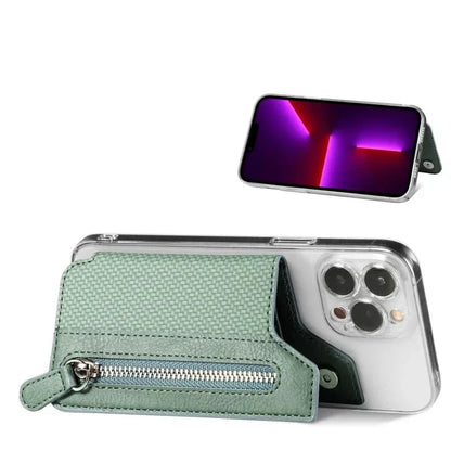 CaseHold | Multifunktionale selbstklebende Lederbörse