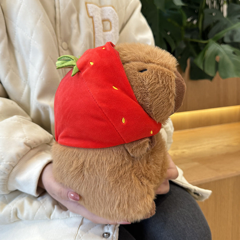 Hamburger Rucksack Capybara Plüsch