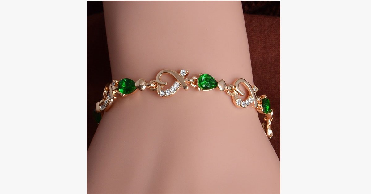 Frendorf | Herz Tropfen Armband