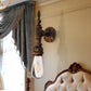 Frendorf | Exposed Bulb Schlafzimmer Wandbeleuchtung Industrie Stil Eisen 1 Glühbirne Bronze/Rost Wandlampe mit Rohr