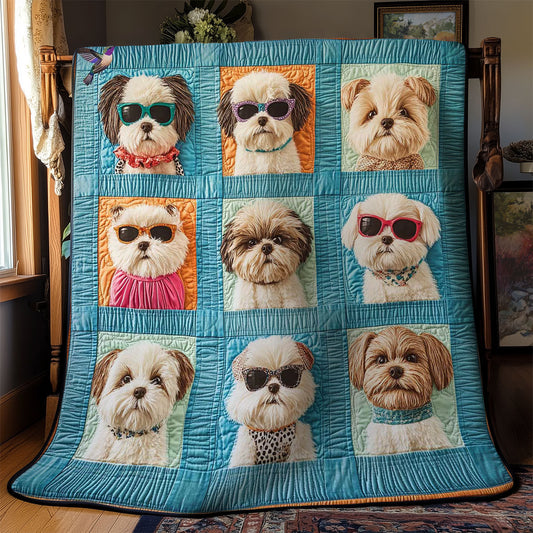 Shih Tzu Coole Hunde Decke