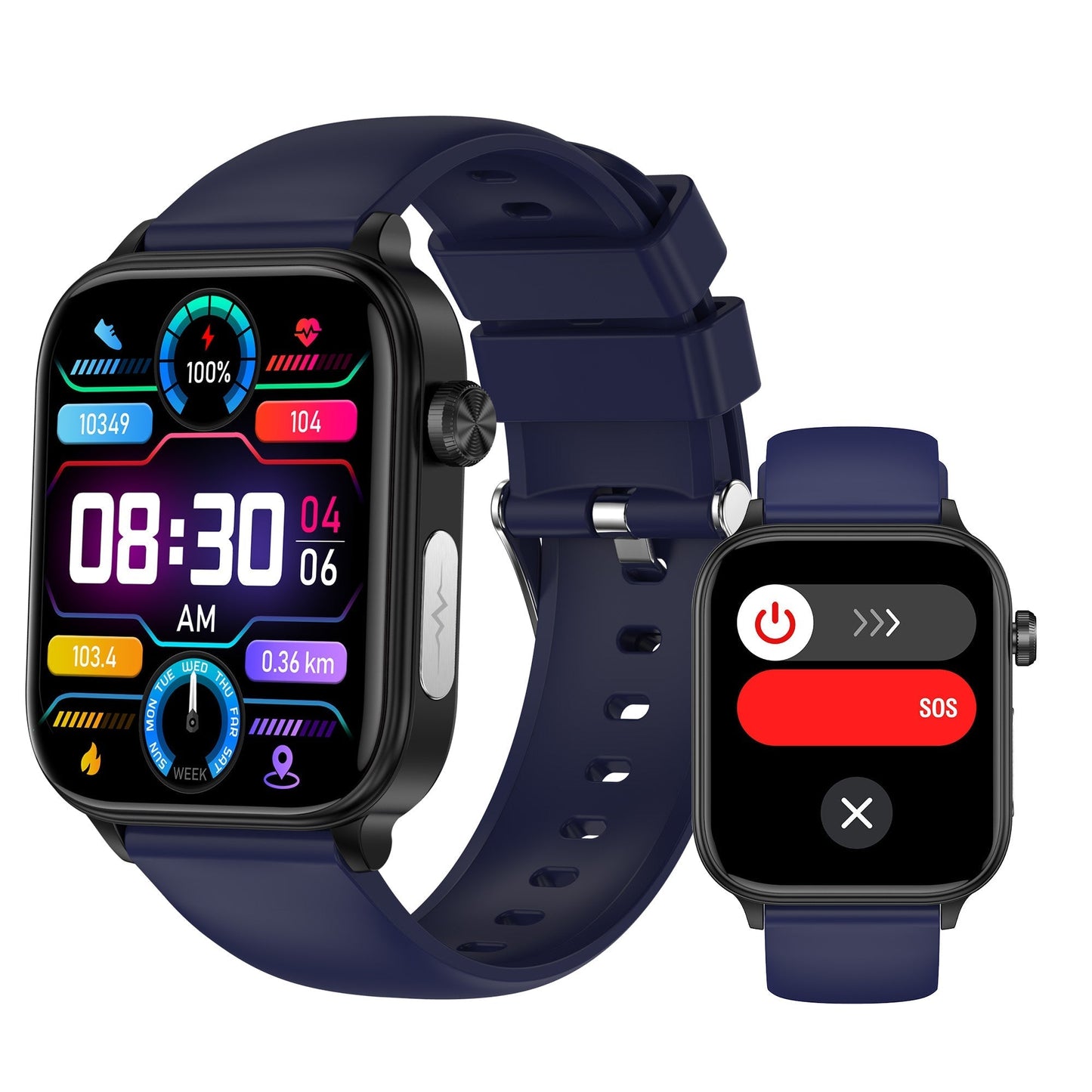 Frendorf | Außergewöhnliches Gesundheitsübungsmanagement ECG Bluetooth-Anruf SOS-Notruf