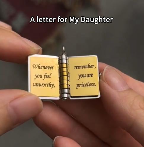 Frendorf | My Little Star – Bücher-Halskette für Mädchen