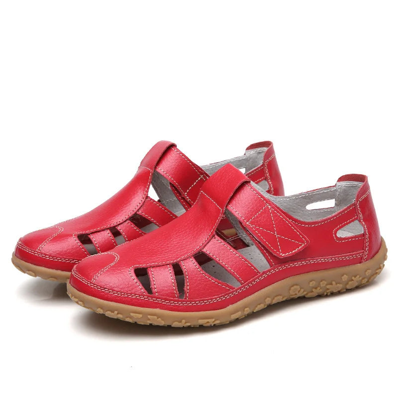 Frendorf | Orthopädische Retro-Sandalen | Anti-Rutsch
