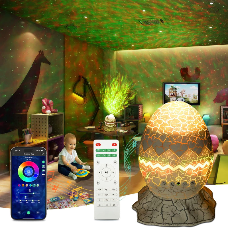 4 In 1 Star- und Galaxie-Projektor mit Bluetooth-Lautsprecher