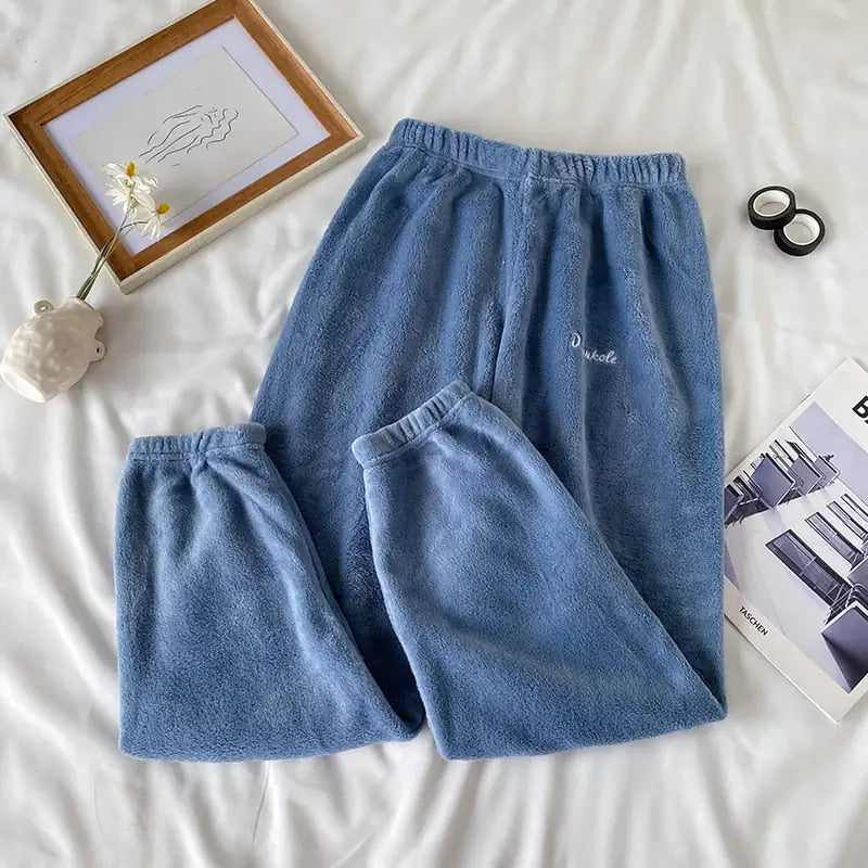 Frendorf | Winter-Pyjama-Set aus weichem Samt