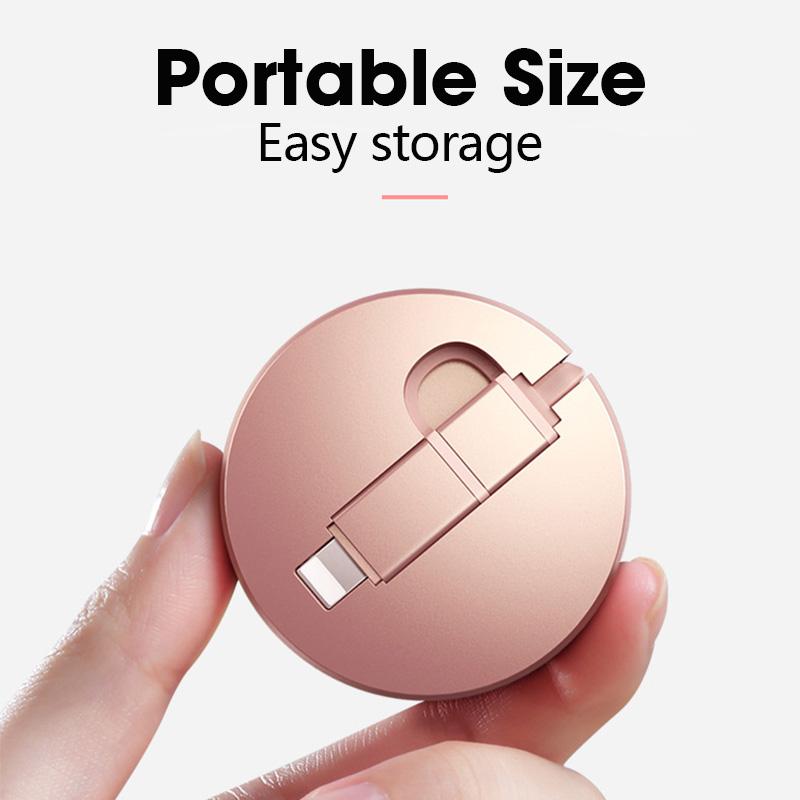 Frendorf | 3-in-1 einziehbares Ladekabel