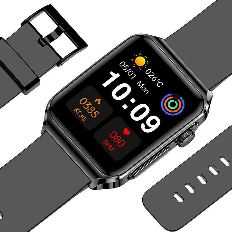 Frendorf | ECG-Test Blutlipide Harnsäure One Touch Wählen SOS-Anrufe Smartwatch