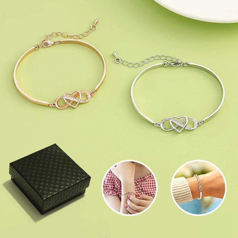 Frendorf | Immer daran denken, ich liebe dich für immer Liebe Herz Armband