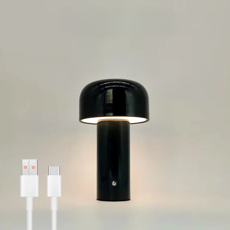 Frendorf - Wiederaufladbare Pilz-LED-Tischlampe für eine gemütliche Atmosphäre