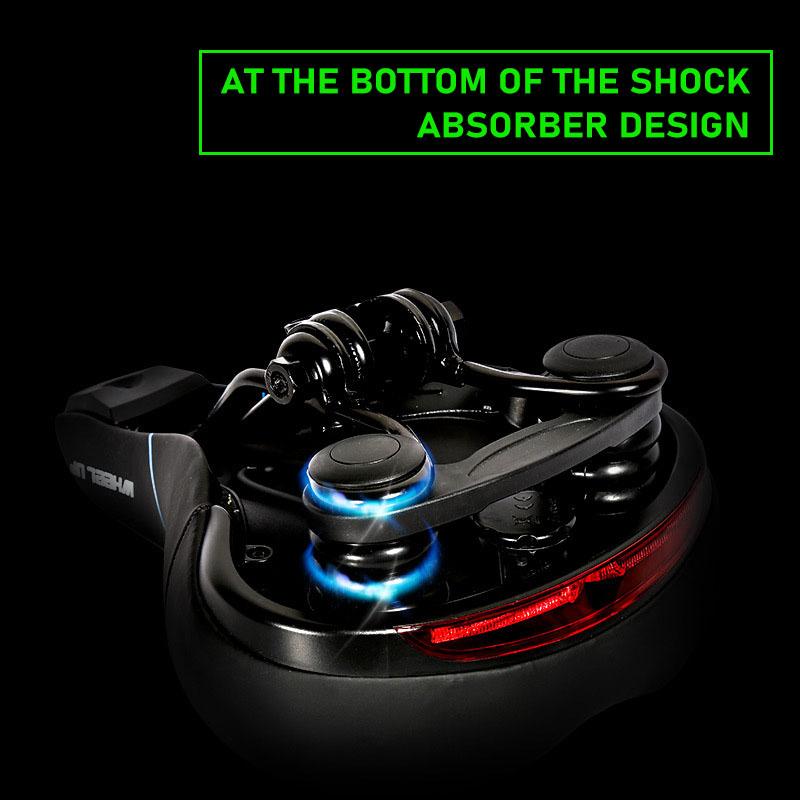 Frendorf | Fahrradsattel mit Rücklicht