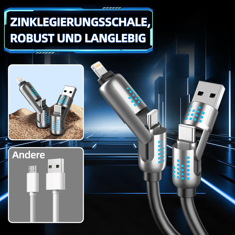 Frendorf | 240W 4-in-1 USB-C Schnellladekabel