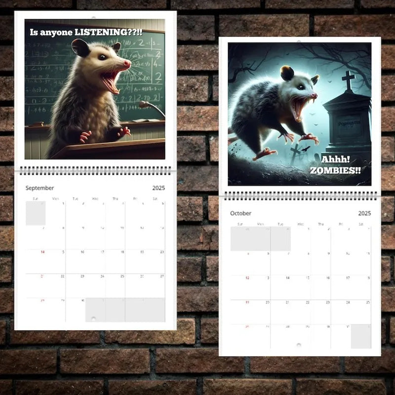 Frendorf | 2025 Schreiende Possums Kalender
