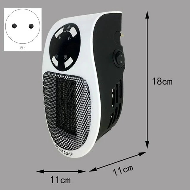 Frendorf | 500W Mini Tragbarer Elektrischer Heizlüfter