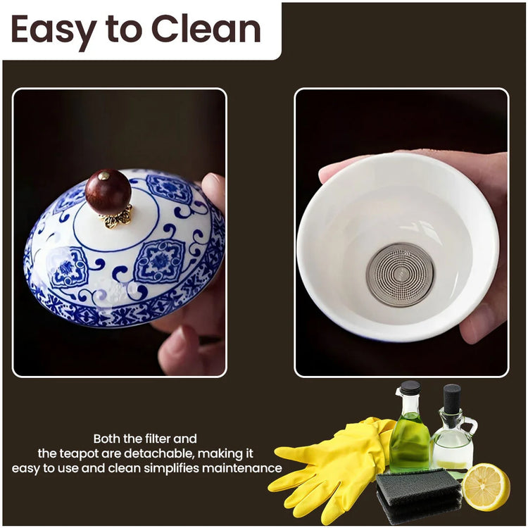 Frendorf | ZenBrew  - Chinesisches Gongfu-Teeset aus Porzellan