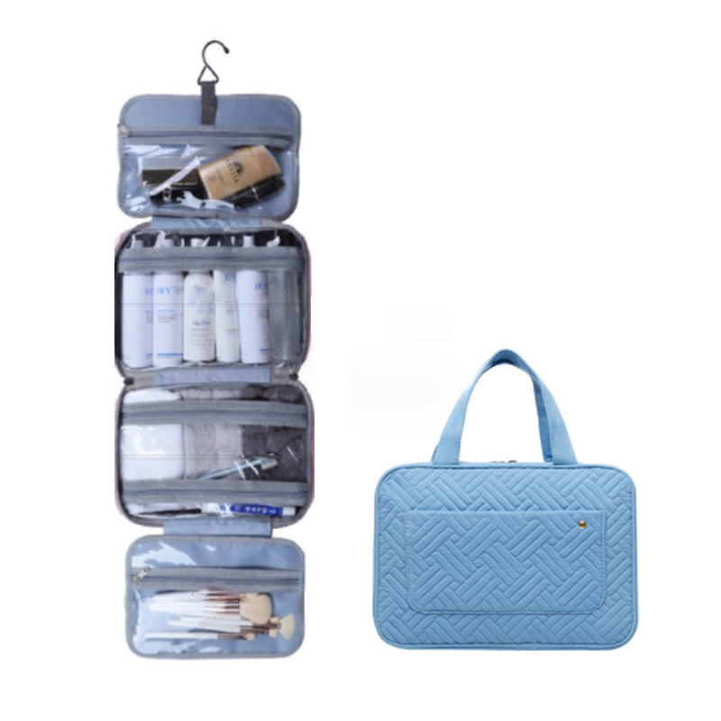 Frendorf | Perfekt für Reisen - Kulturtasche für Damen mit Aufhängehaken