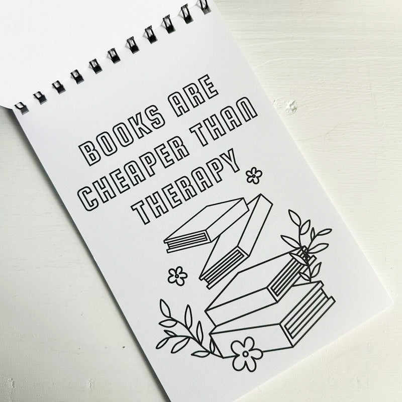 Frendorf | Buchliebhaber Malbuch