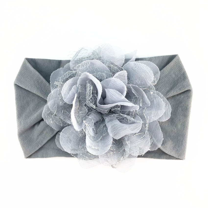 Frendorf | Baby Haarband mit Blume – Weiches Stirnband für Neugeborene & Kleinkinder