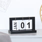 Frendorf | Dutch Teak Holz Schreibtischkalender