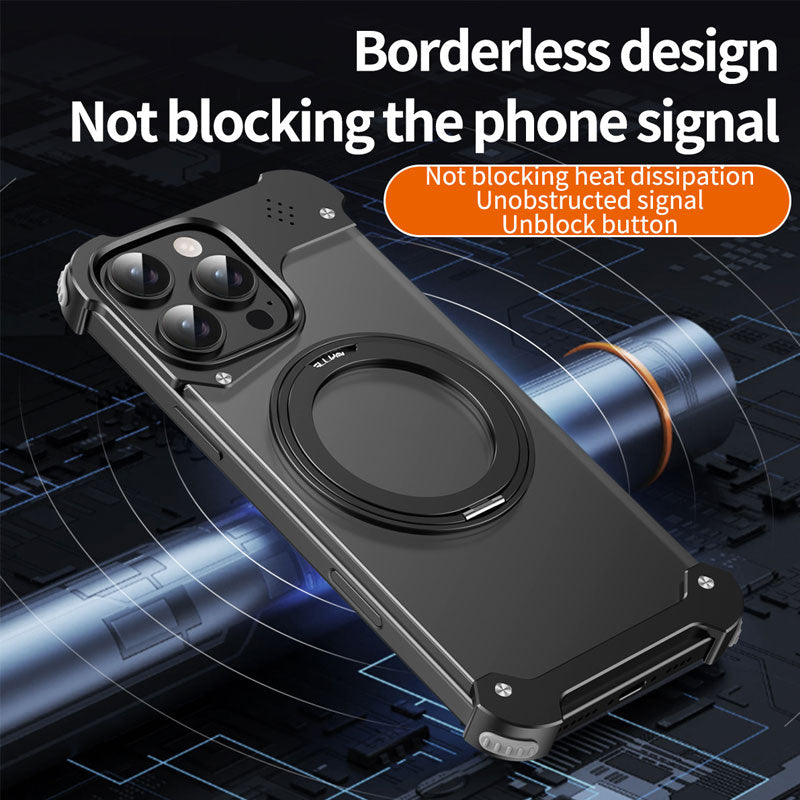 Frendorf | Alloy 360° Rotating Case – Magnetisches Laden & Aromatherapie bereit